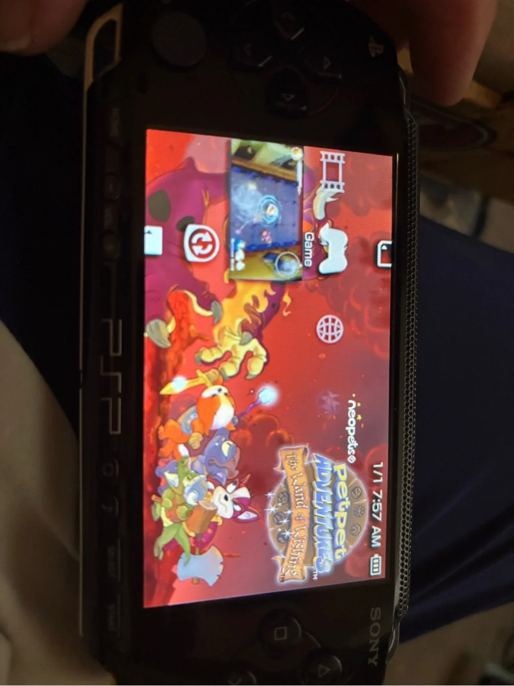 Neopets Petpet Adventures Video Game for Sony PSP Game Disc